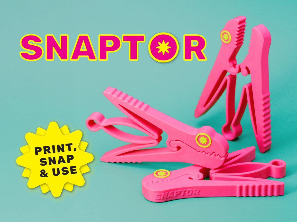 Snaptor – La pince qui ne lâche jamais - Atelier Print