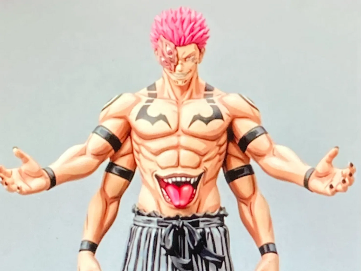 Figurine de Sukuna de Jujutsu Kaisen - Figurine Print