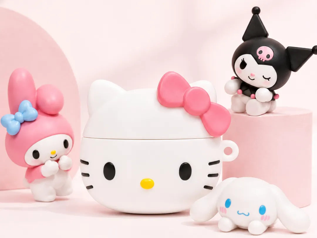 Étui AirPods 4 chaton - Voyage Print