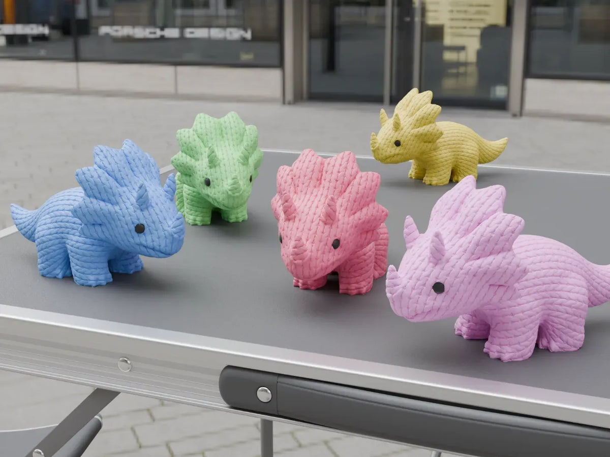 Tricératops au crochet - Maquette Print