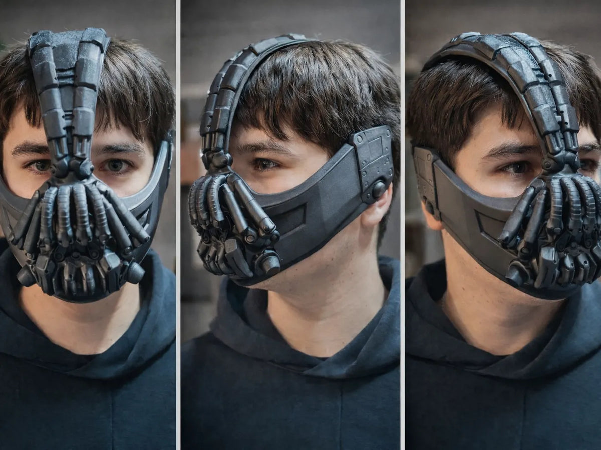 Masque de Bane – Modèle Imprimable en 3D - Cosplay Print