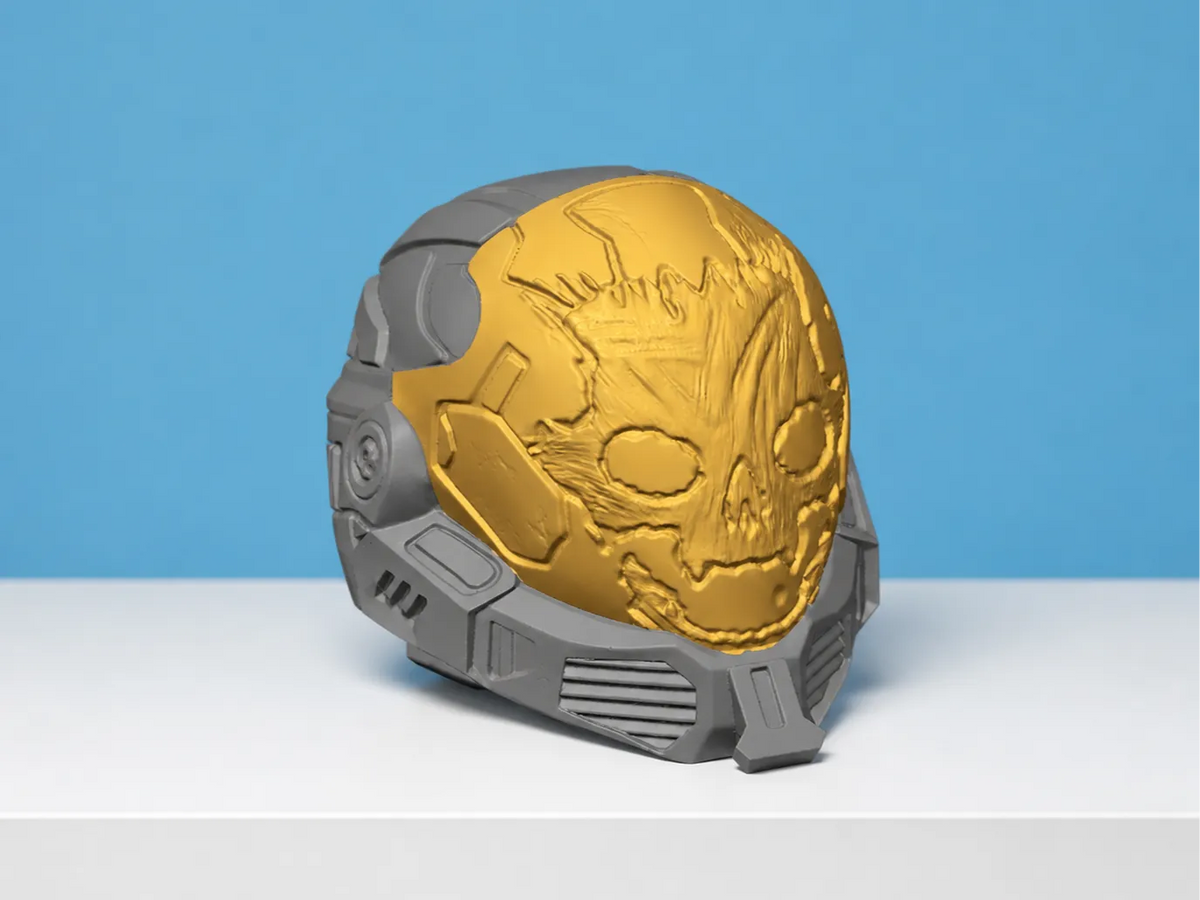 Tête d'Emile Halo Reach x Mannequin 13 - Cosplay Print