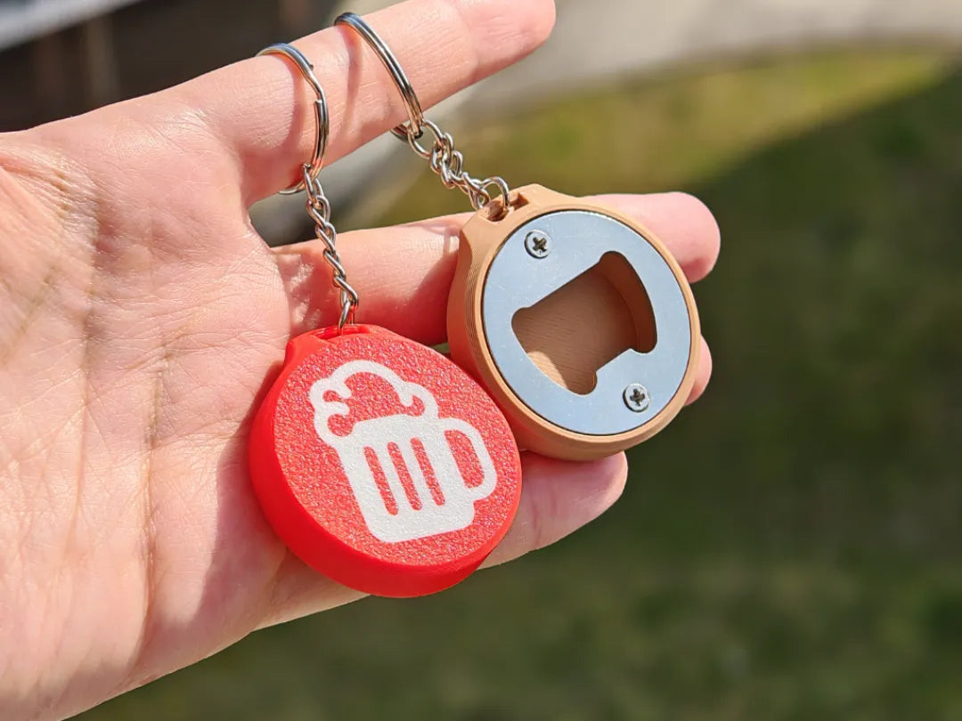 The Beer Chain: Porte-clés décapsuleur ultime - Cuisine Print