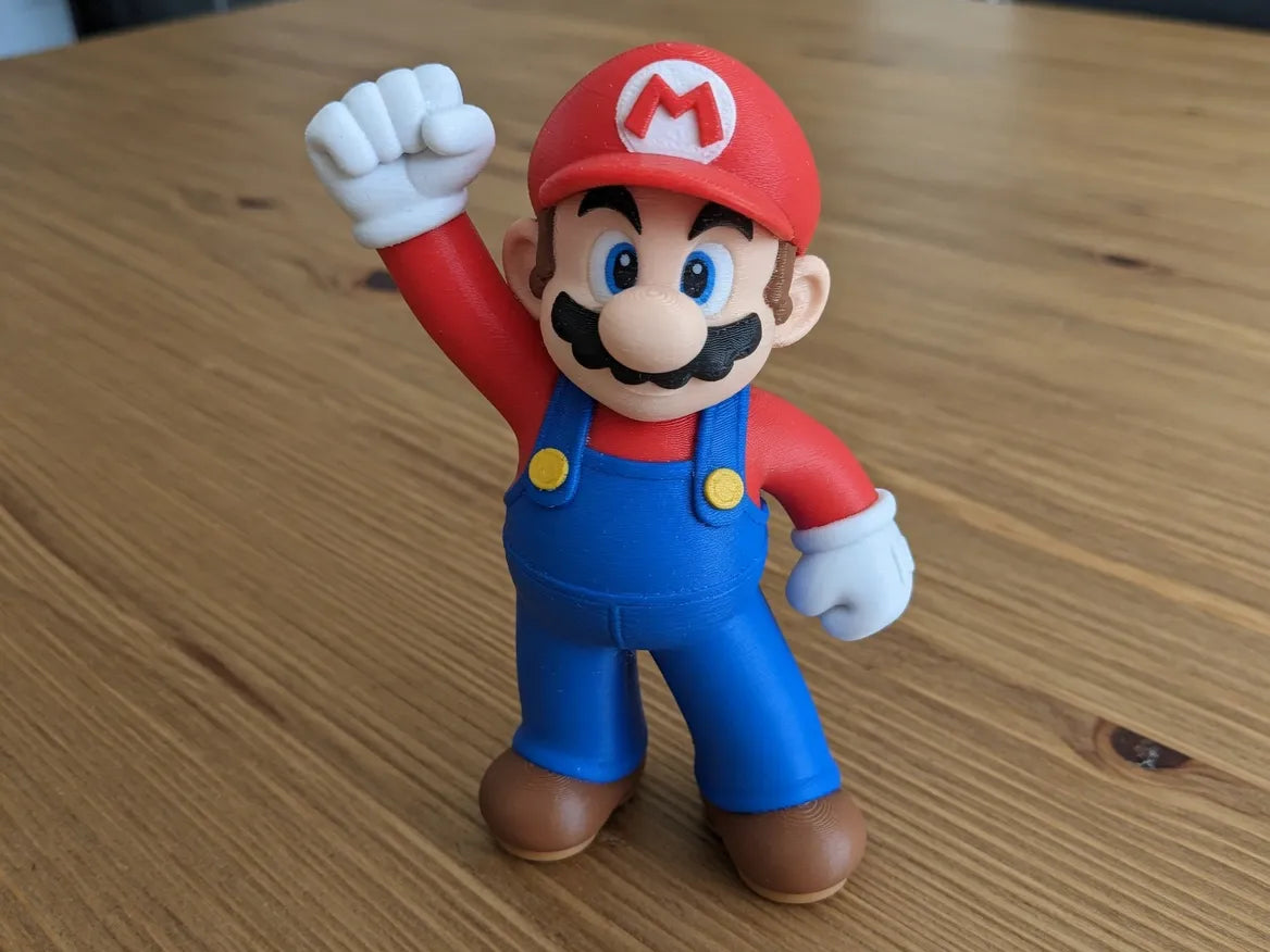 Figurine Super Mario Poing Levée – Nintendo - Figurine Print