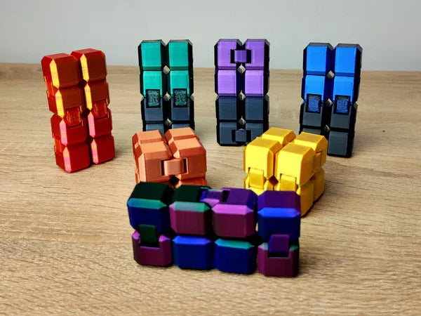 Jouet anti-stress Cube infini - Jeux Print