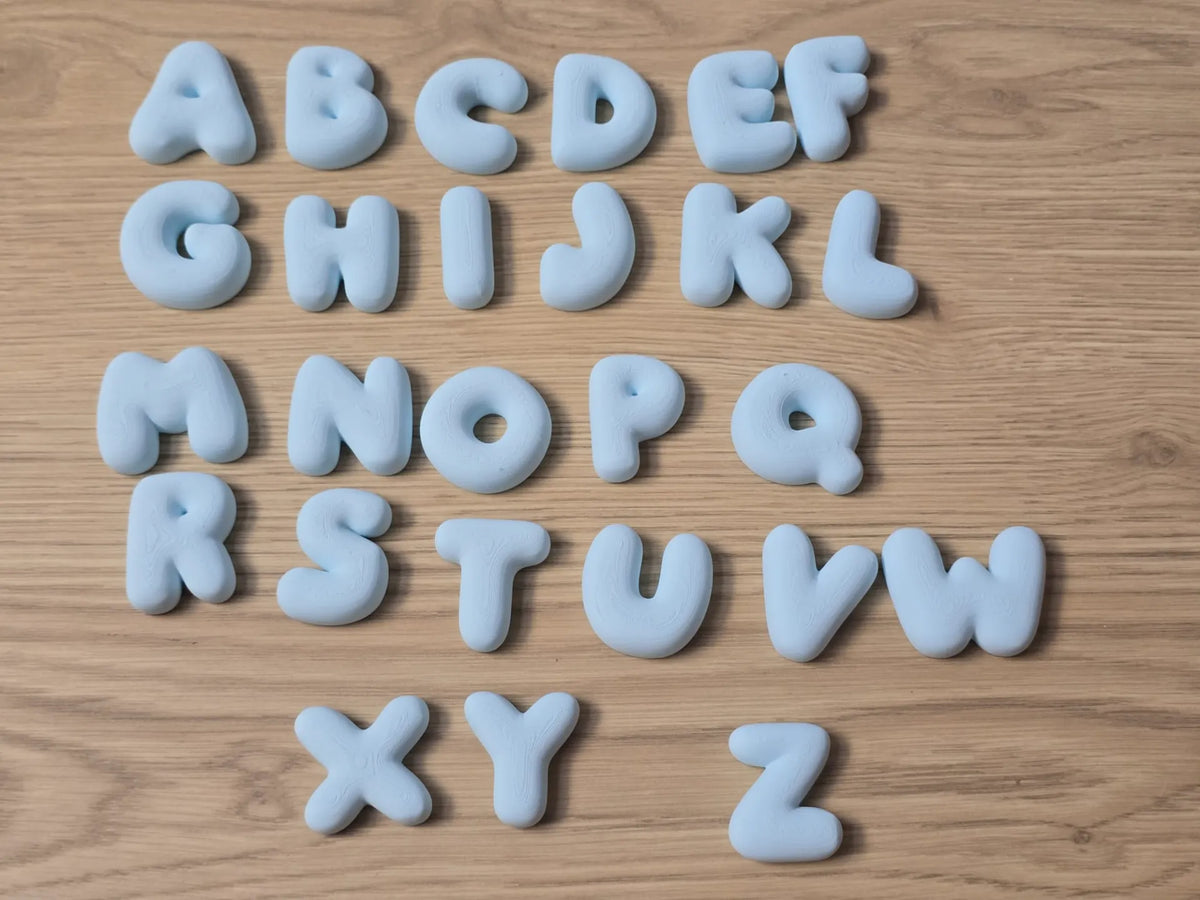 L'alphabet Septième Ciel : les ABC gonflés et moelleux - Art Print