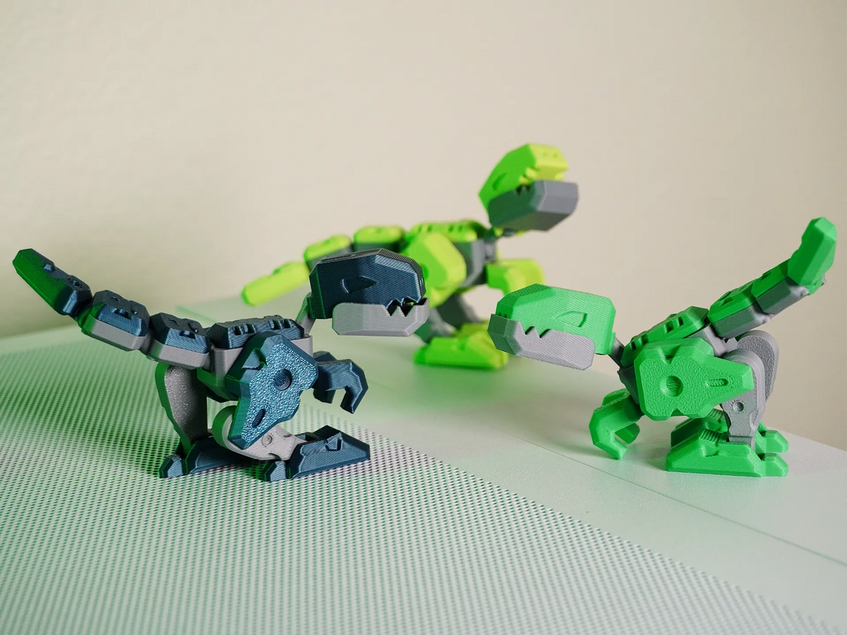 Mecha Raptor - Kit de modèle - Figurine Print