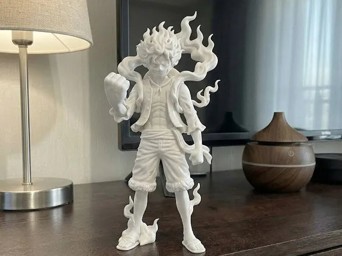 Luffy Gear 5 - One Piece - "Dieu du Soleil Nika" - Figurine Print