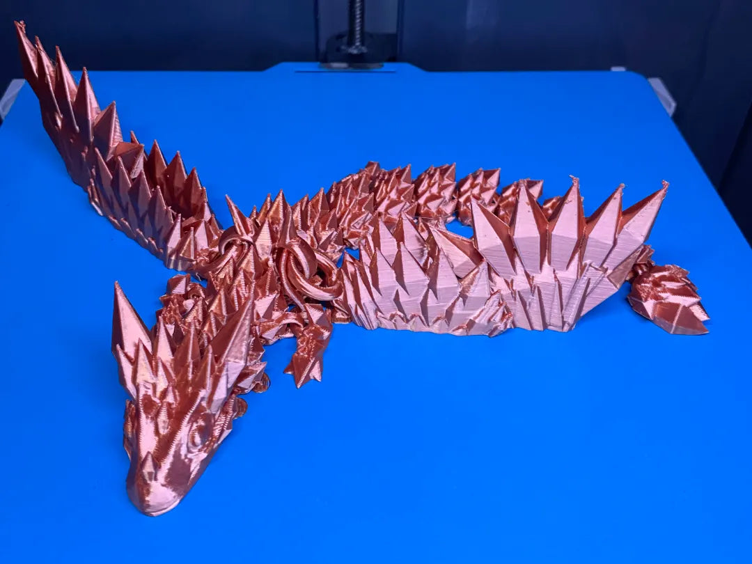 Bébé Dragon Ailé de Cristal Articulé - Cosplay Print