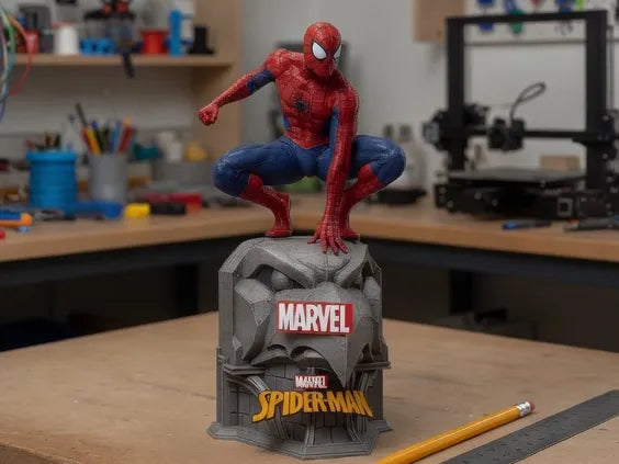 Figurine Spiderman - Figurine Print