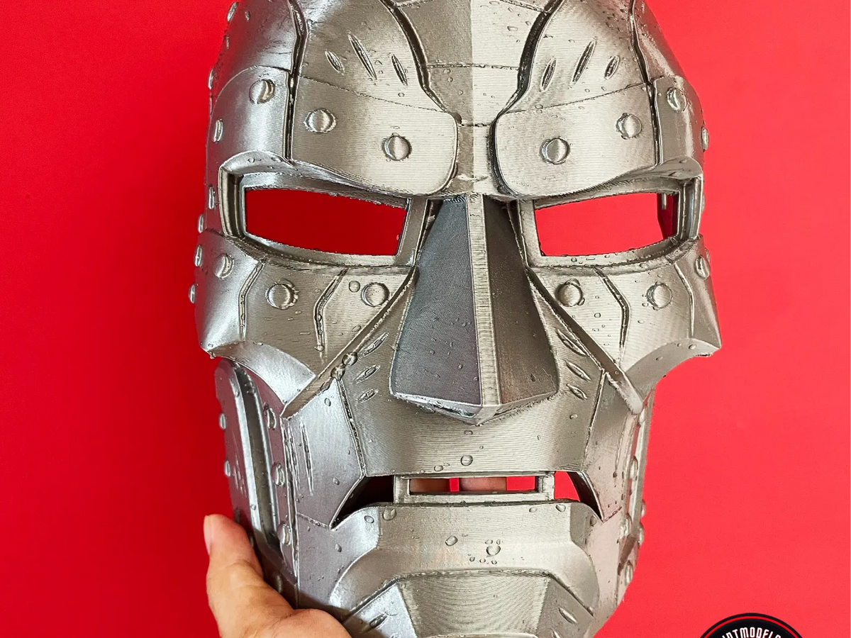 Masque du Dr Doom - Masque de Cosplay Marvel Doctor Doom - Geek Print