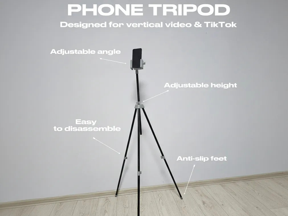 Trépied pour téléphone – modèle 3 - Tech Print