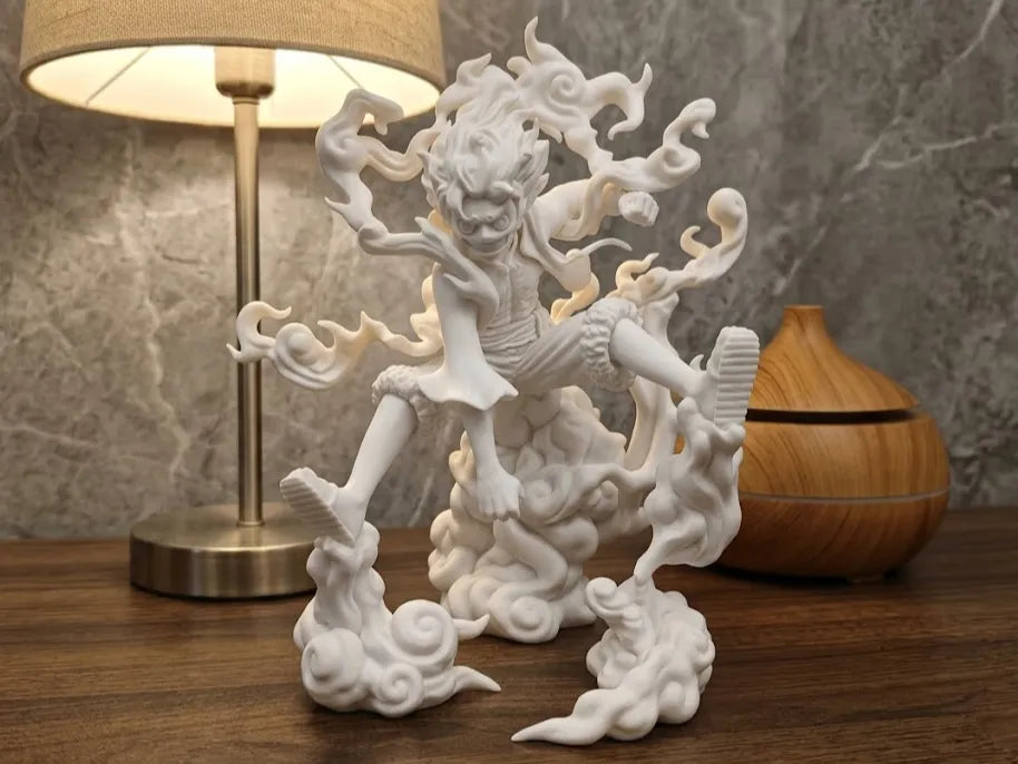 Luffy Gear 5 - One Piece Le Guerrier de la Libération - Figurine Print
