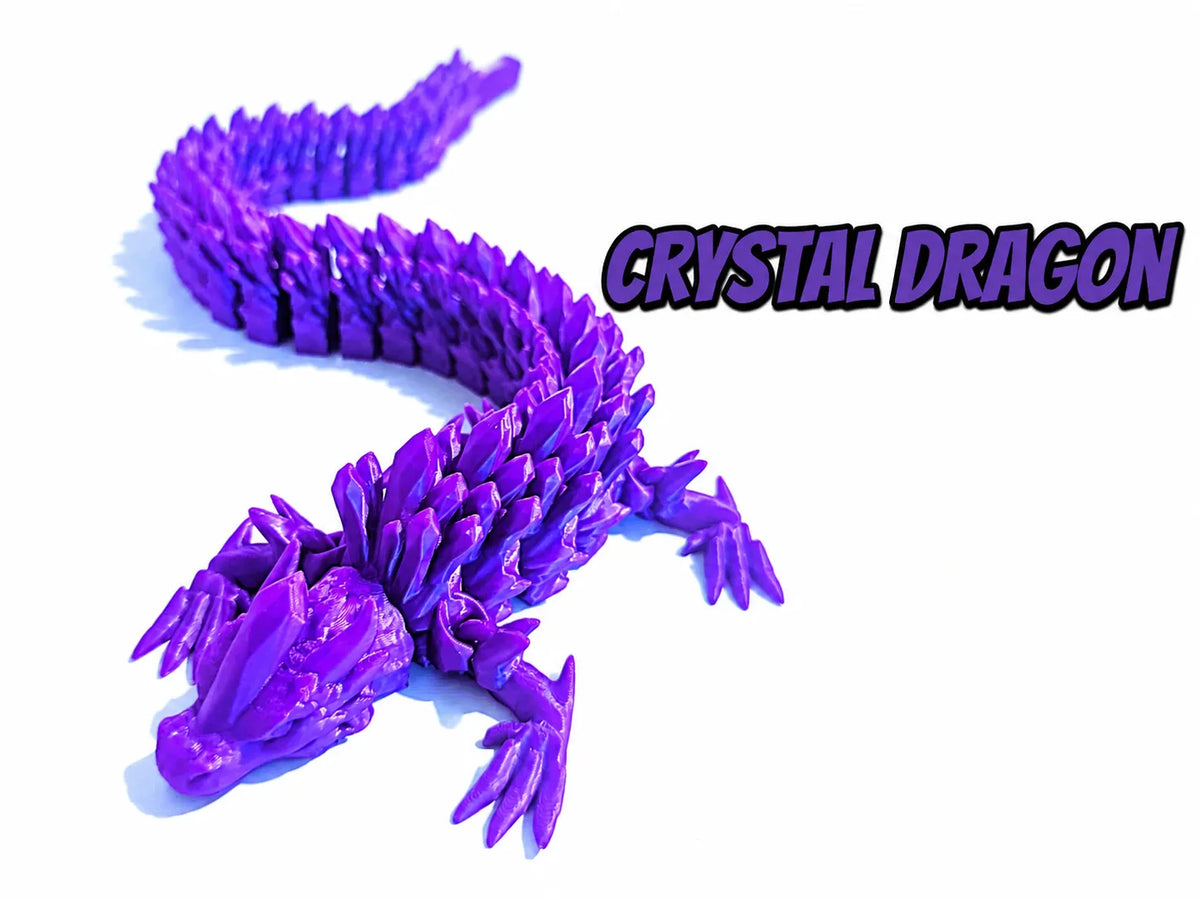 Dragon de cristal articulé – modèle 3 - Figurine Print