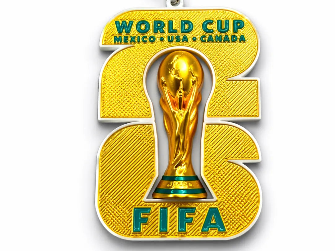 Porte-clés toupie trophée gyro de la Coupe du Monde - Sport Print