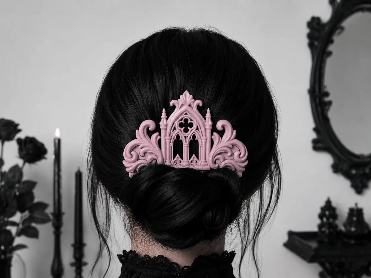 Peigne à Cheveux Cathédrale Gothique - Cosplay Print
