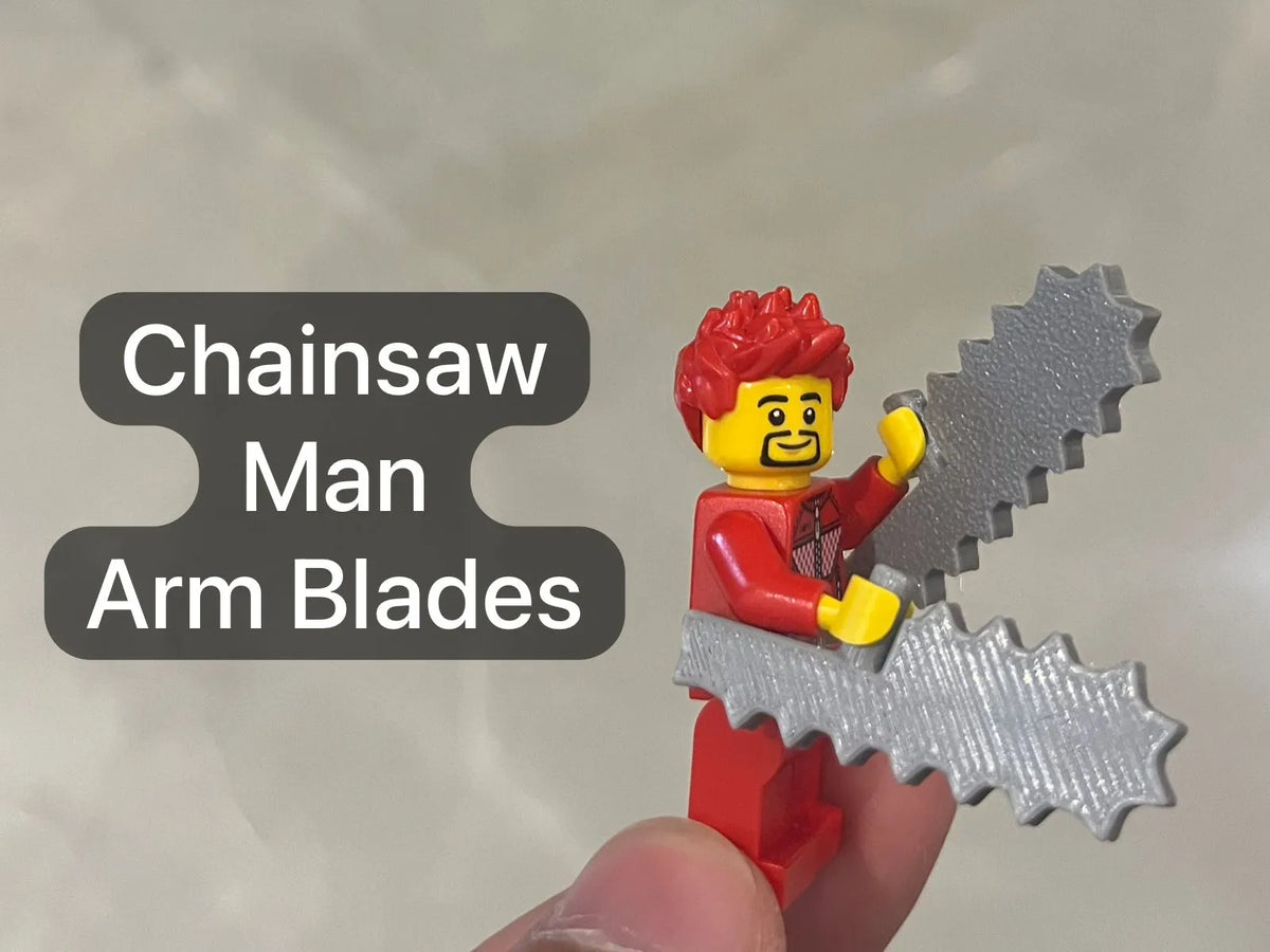 Lames de bras Chainsaw Man pour LEGOs (Anime) - Geek Print