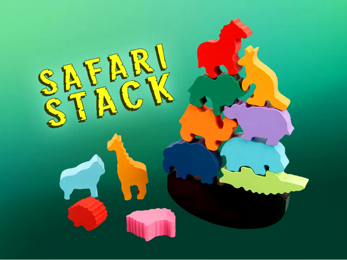 Safari Stack - Jeu d'équilibre - Jeux Print