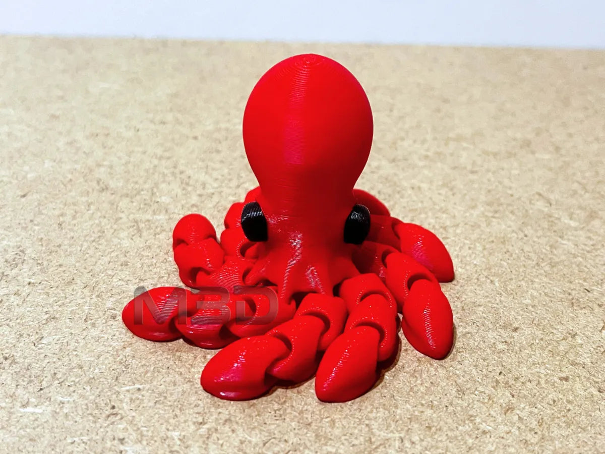 Mini Pieuvre Flexible des Abysses - Figurine Print