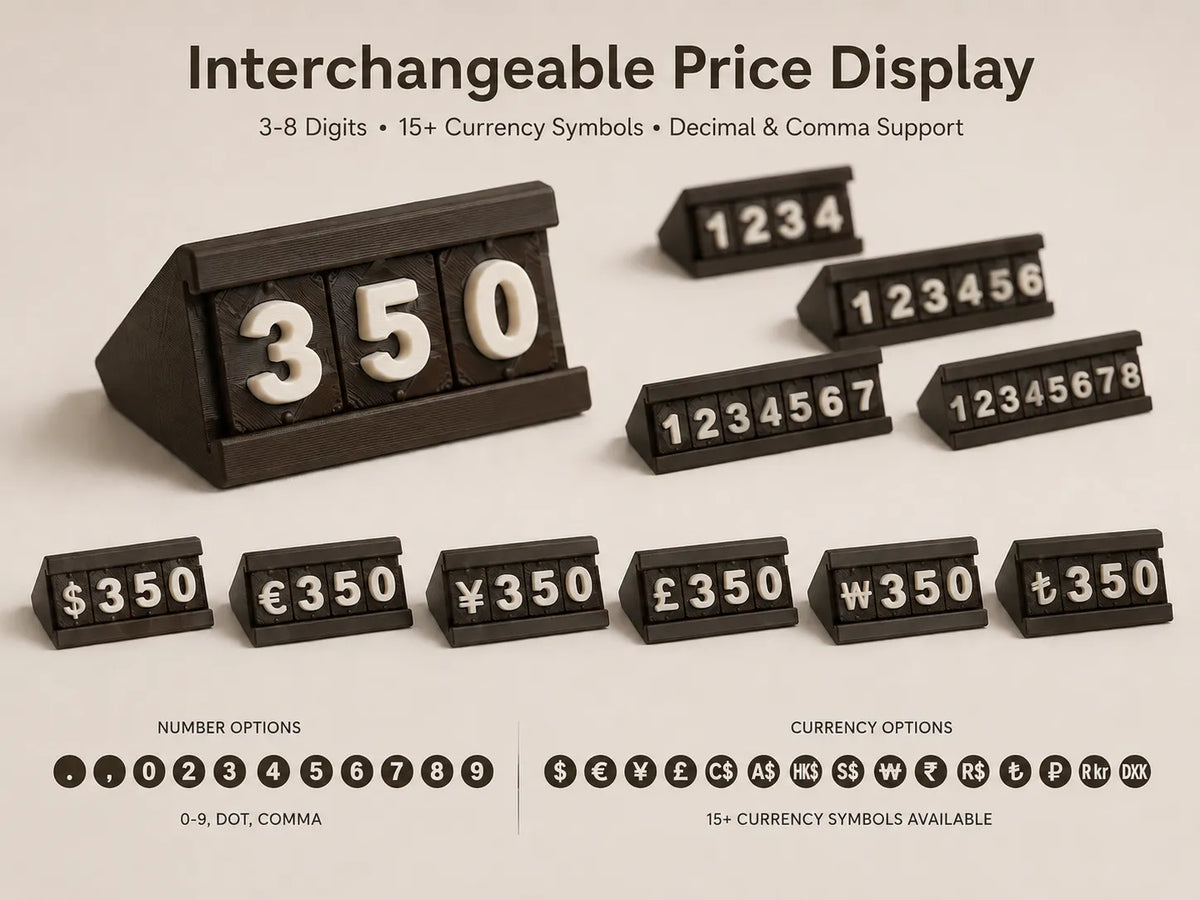 Affichage de prix interchangeable - NFC Print
