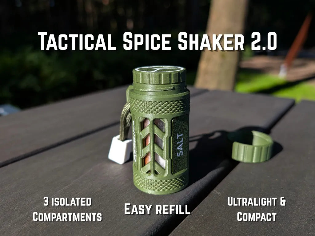 Shaker d'épices tactique 2.0 - Sport Print