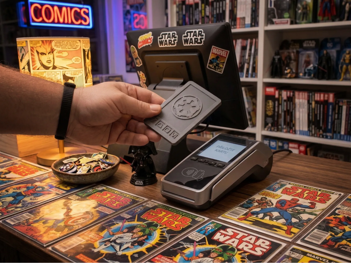 Carte de paiement Star Wars - Crédits impériaux - Geek Print
