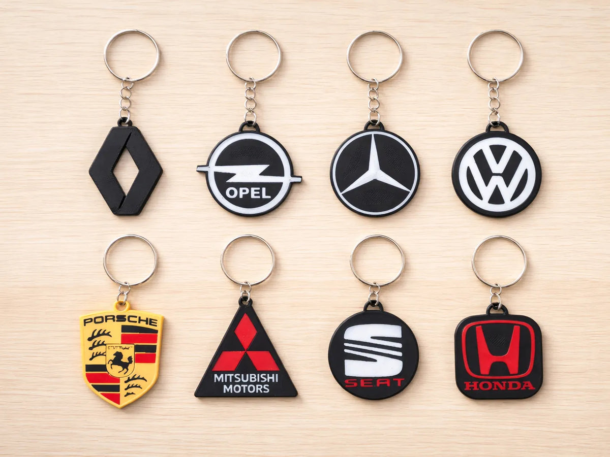 Porte-clés style logo de voiture - Auto Print