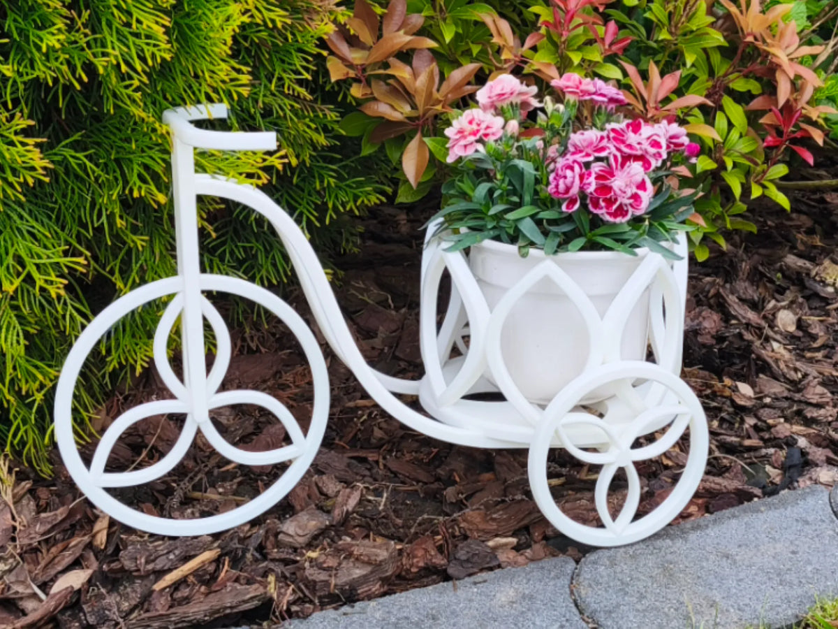 Pot de fleurs, Tricycle, Vélo, Décoration de jardin - Vélo Print