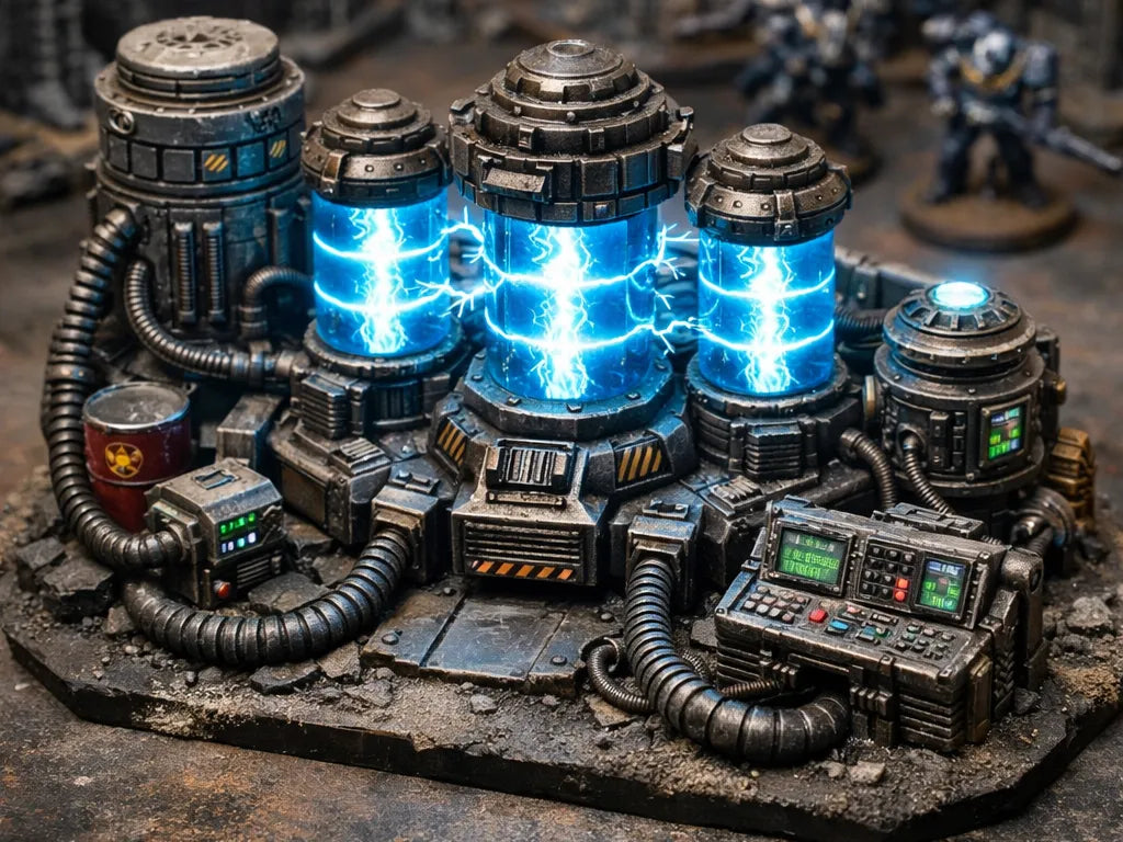 Wargame de table Sci-Fi - Terrain dispersé - Maquette Print