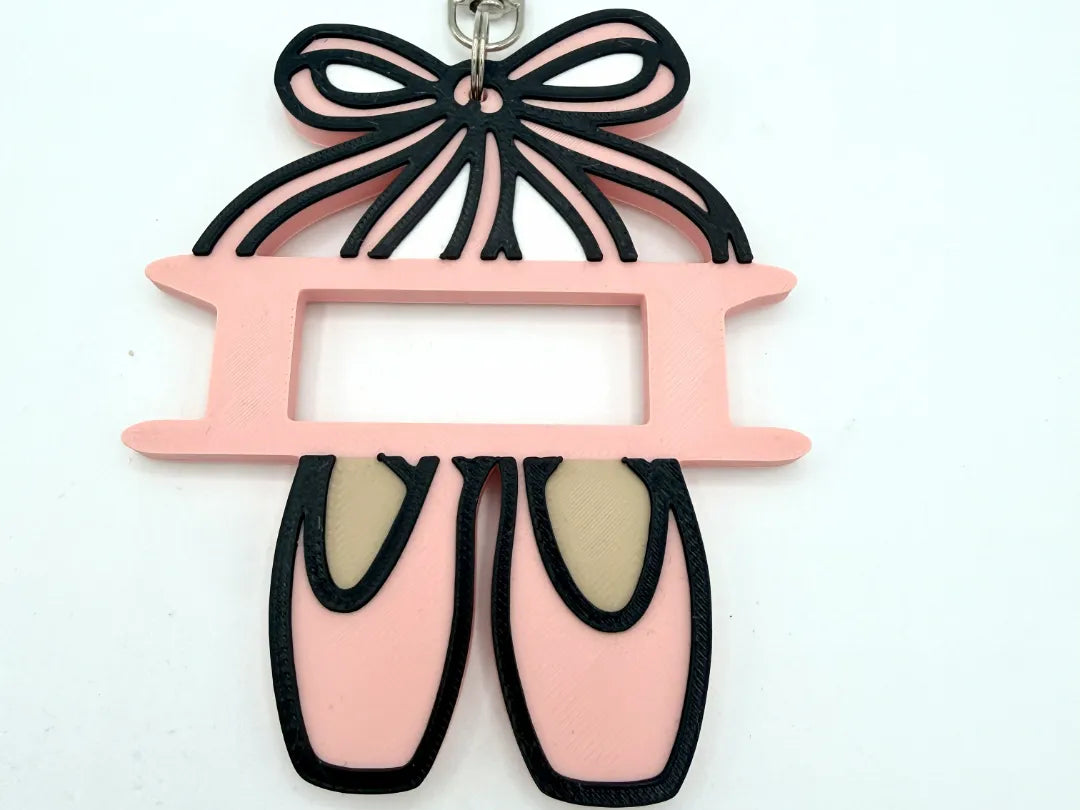 Ballet : Porte élastique à cheveux Étiquette de sac - Cadeau Print