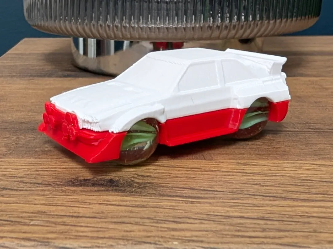 Voiture Audi Quattro à Billes - Auto Print