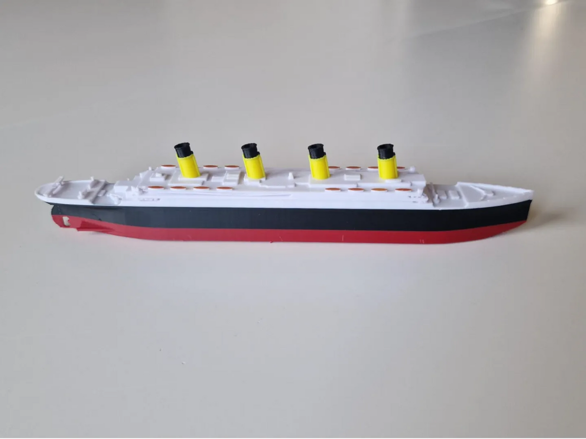 RMS Titanic (impression facile) - Maquette Print