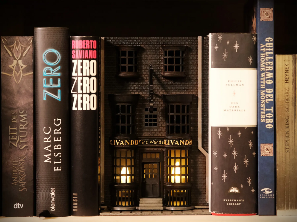 La Librairie de Baguettes Fines d'Ollivanders - Harry Potter - Cosplay Print