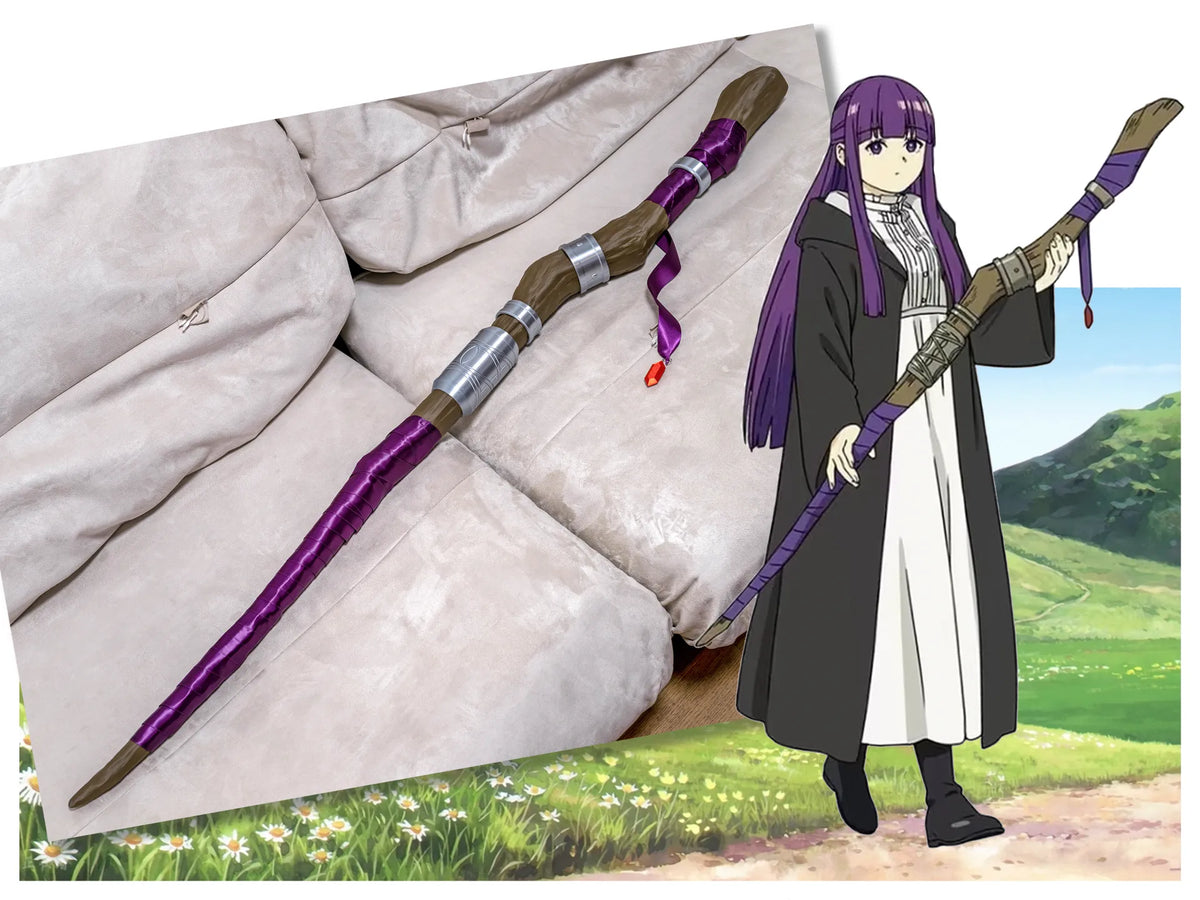 Frieren: Beyond Journey's End - Le bâton de Fern :1 - Cosplay Print