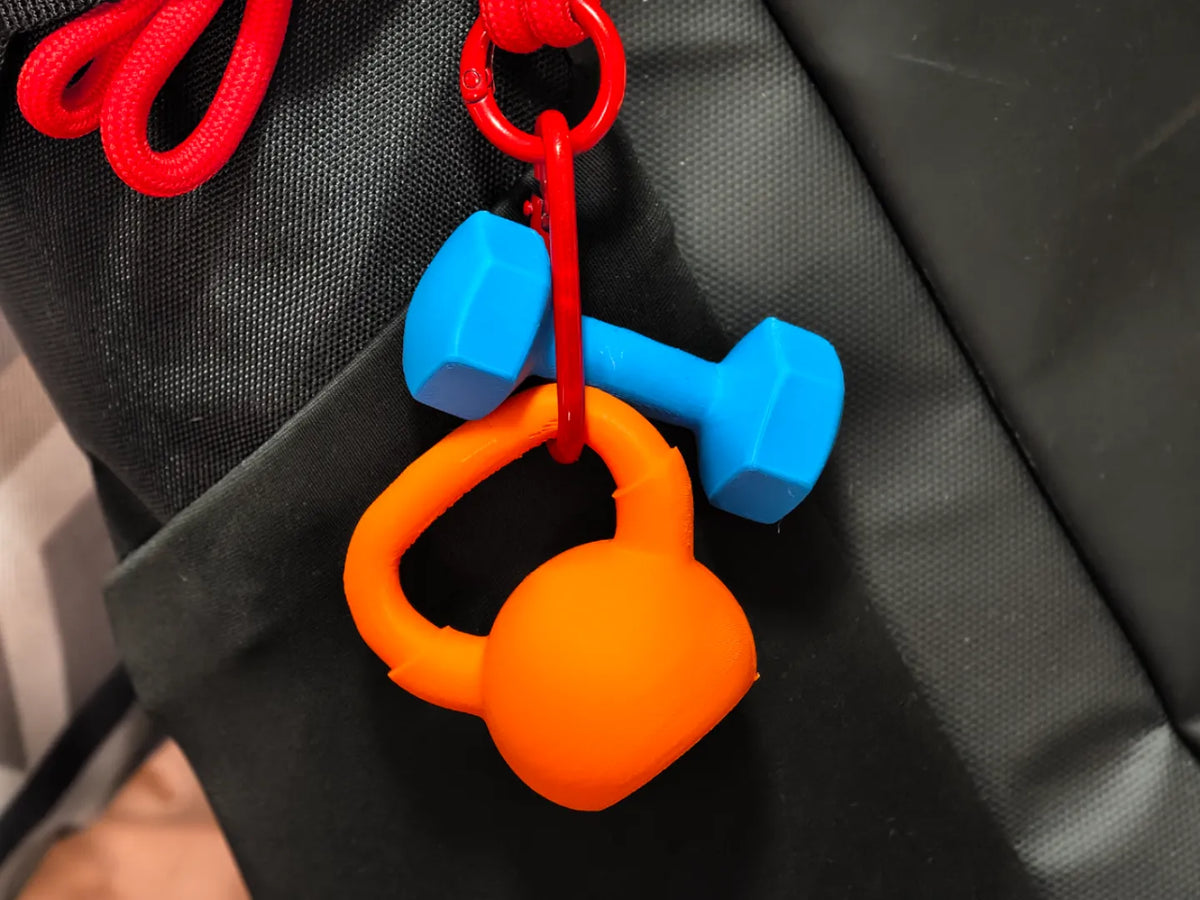 Pendentifs haltère et kettlebell - Sport Print