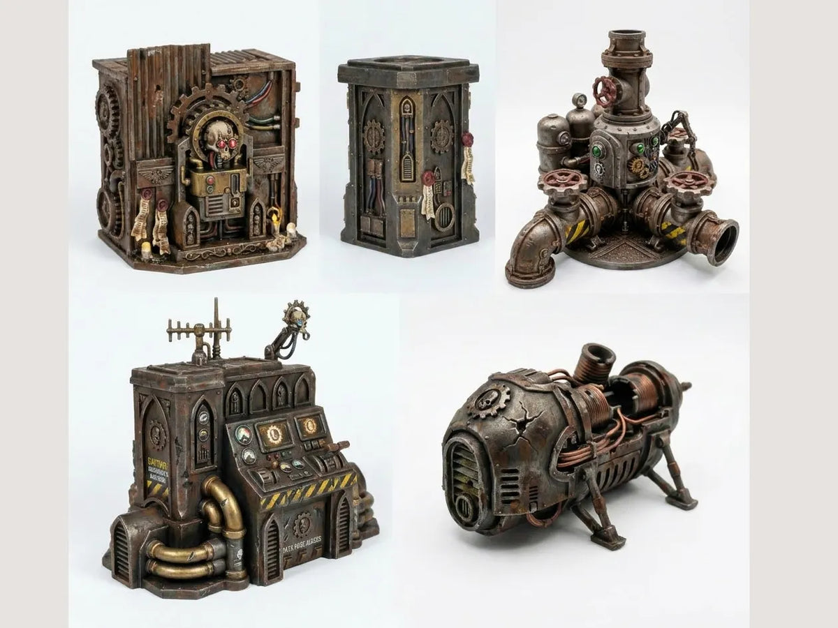 Terrain de jeu de guerre W40K - Maquette Print