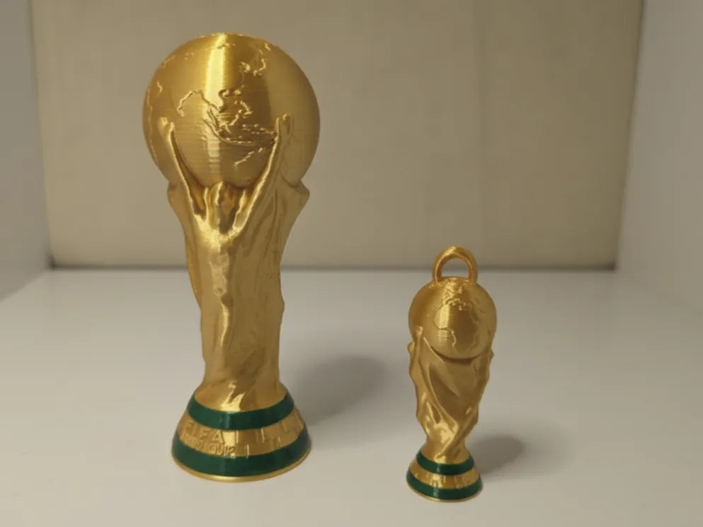 Trophée réplique inspiré de la Coupe du Monde de la FIFA - Sport Print