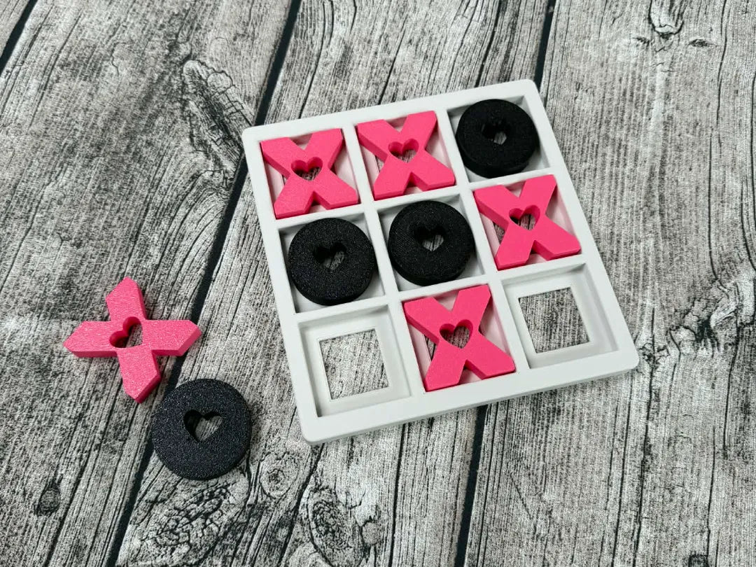 Jeu du Tic Tac Toe de la Saint-Valentin - Jeux Print