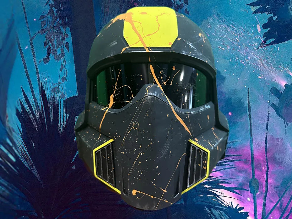 Casque tactique HellDivers 2 B-O1 (PAS GA'S) - Cosplay Print