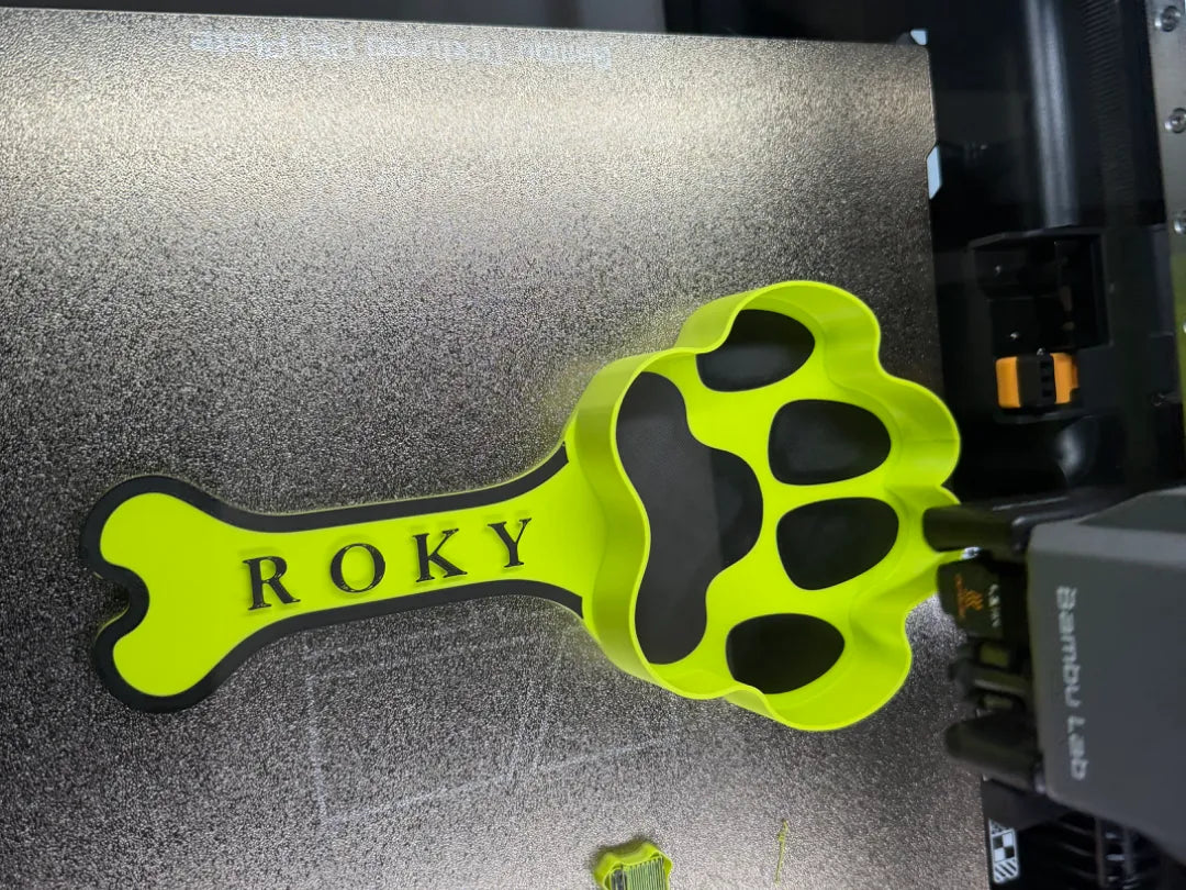 Pelle à nourriture pour animaux avec nom personnalisé - Pet Print