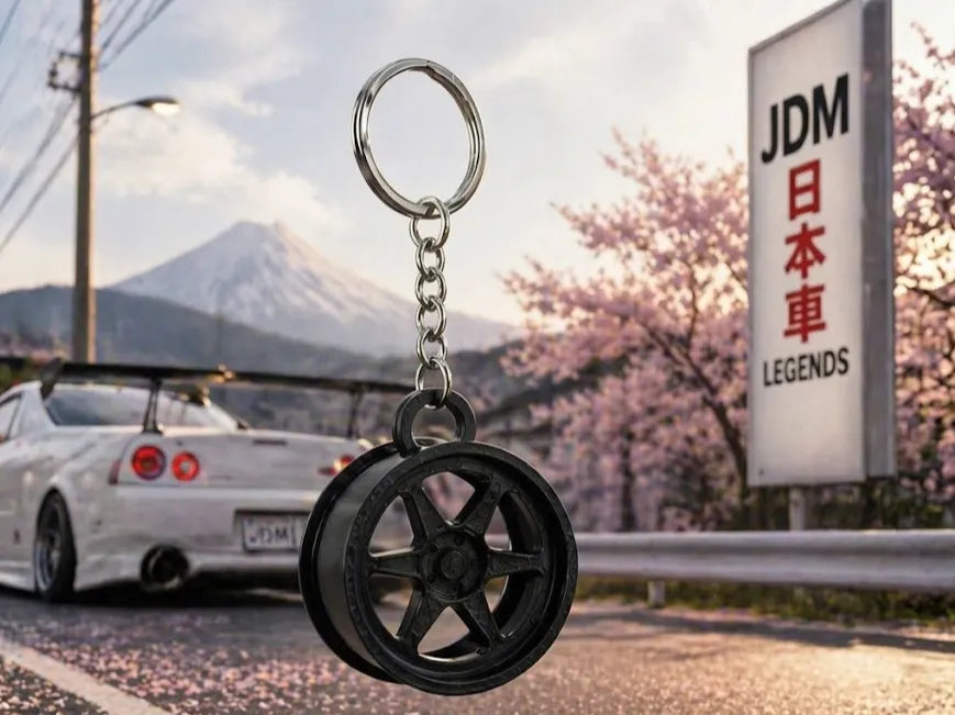 Porte-clés jante JDM - Auto Print