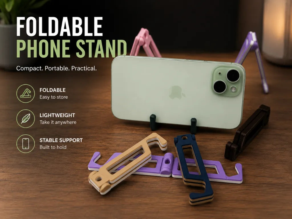 Foldable Phone Stand - Bureau Print