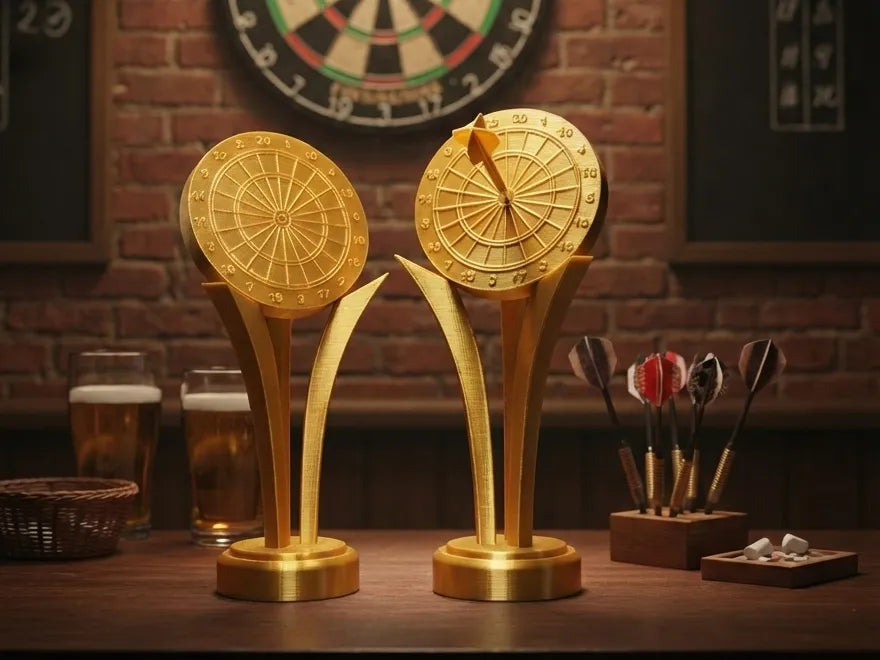 Trophée de fléchettes - Cadeau Print
