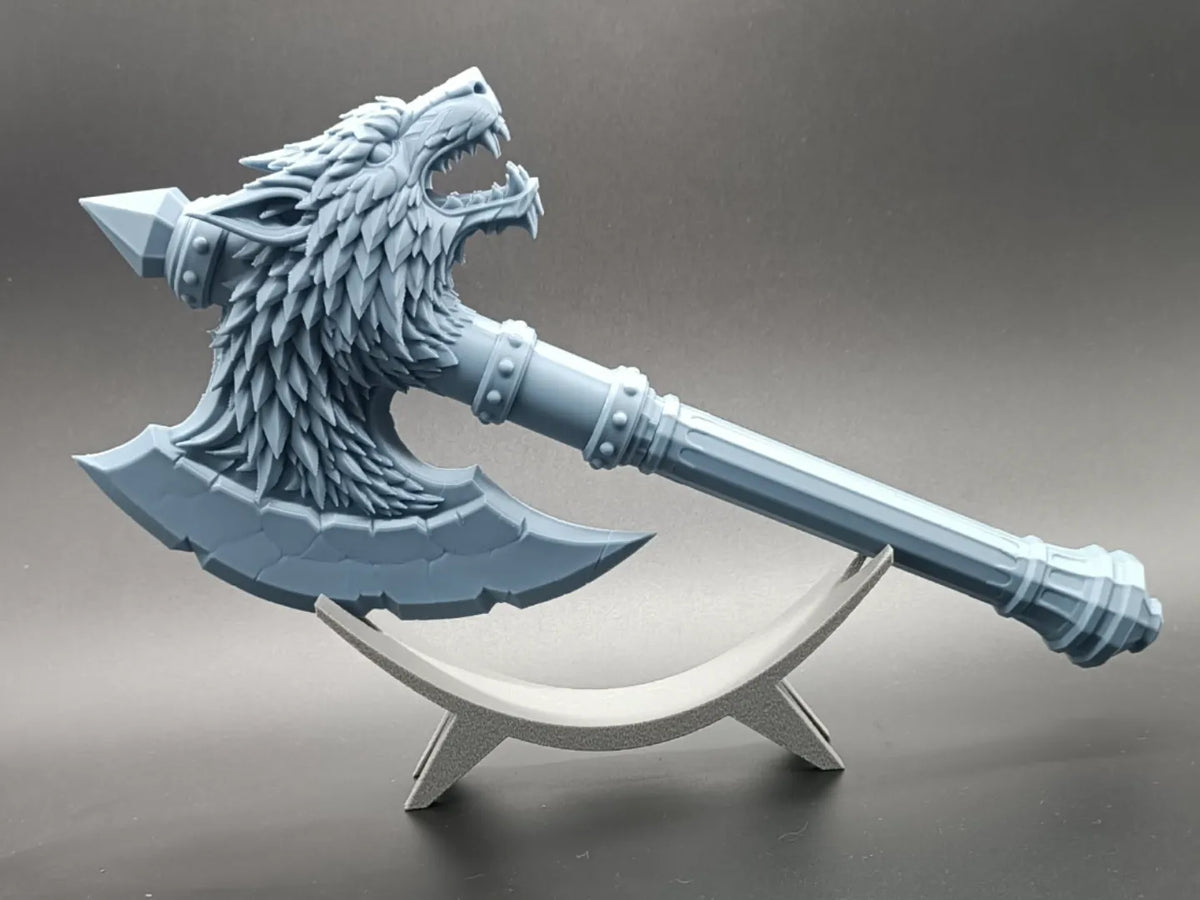 Hache de Loup de Combat Fantaisie Croc de Loup pour Cosplay - Cosplay Print