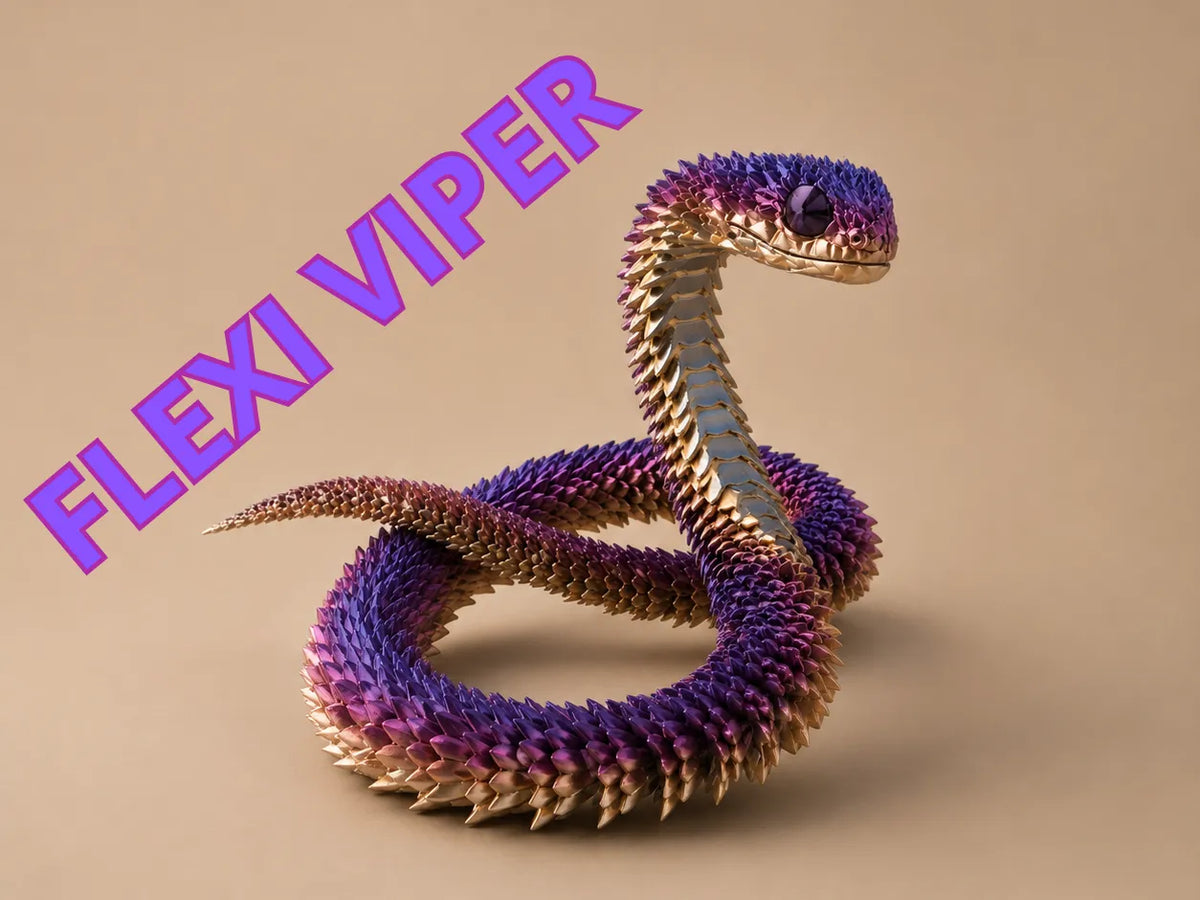 Flexi Serpent - Vipère Articulée - Jeux Print