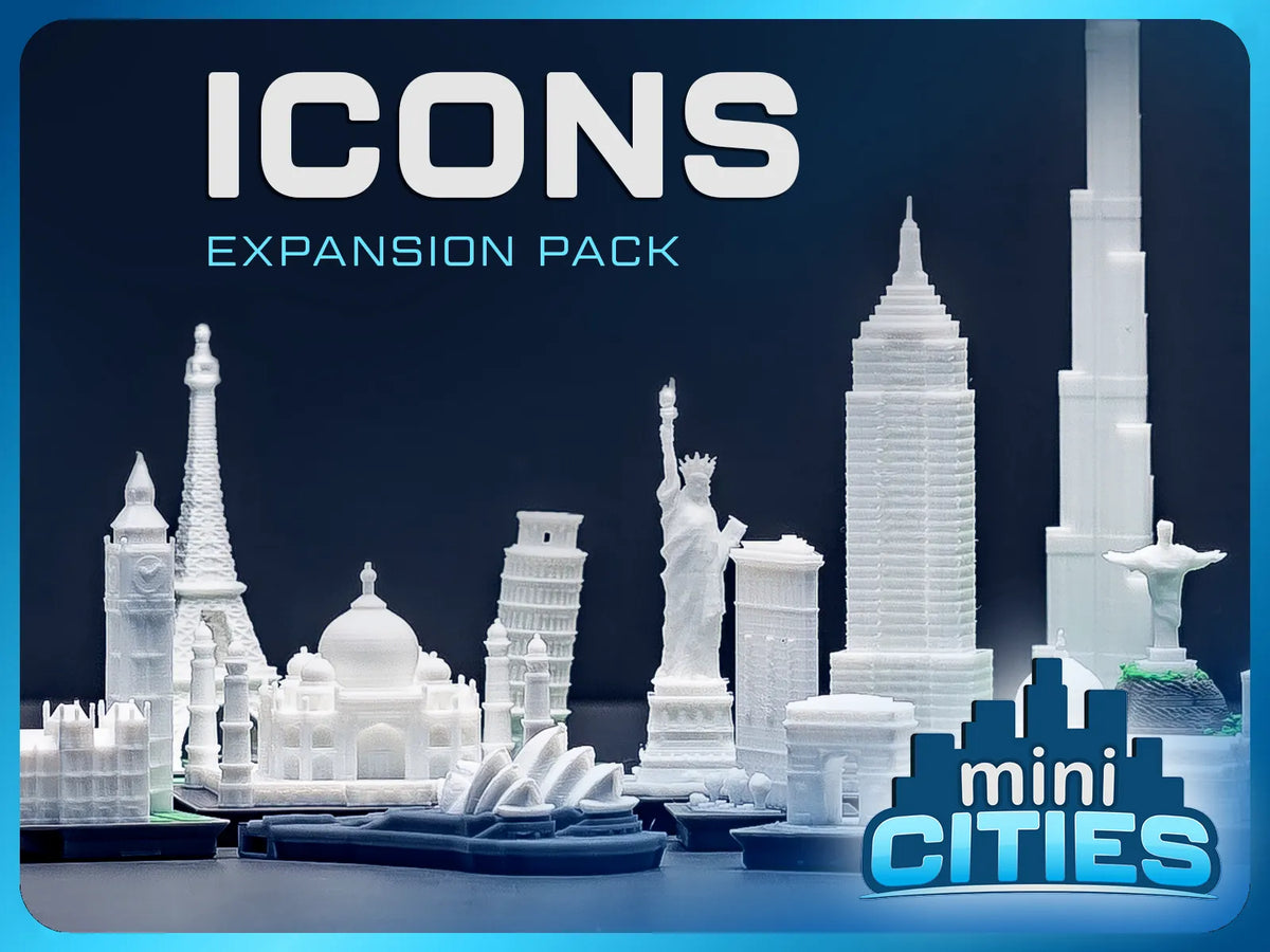 Mini Villes - Icônes - Art Print