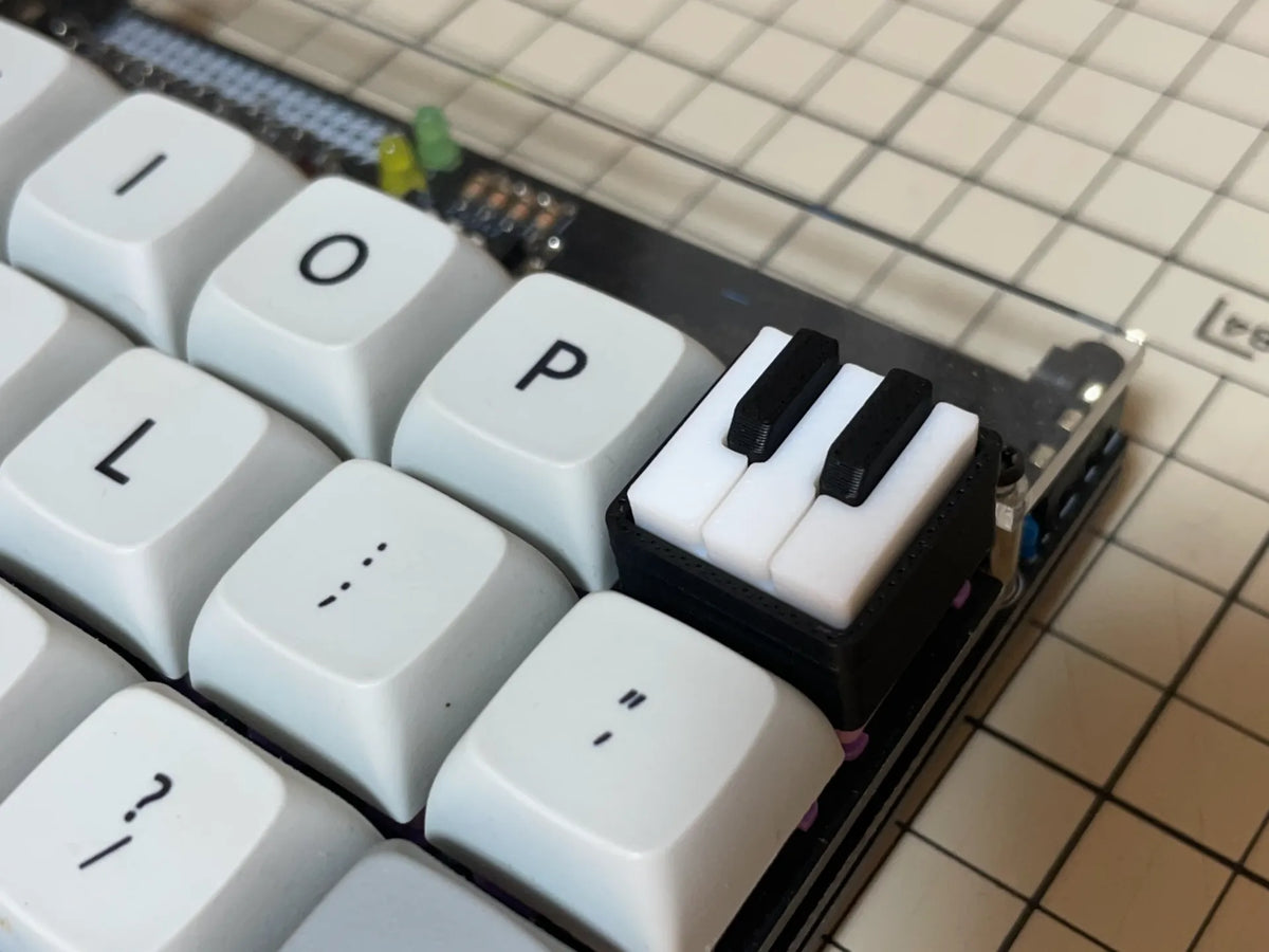 Touche piano – Mini-touche de style piano anti-stress - Music Print