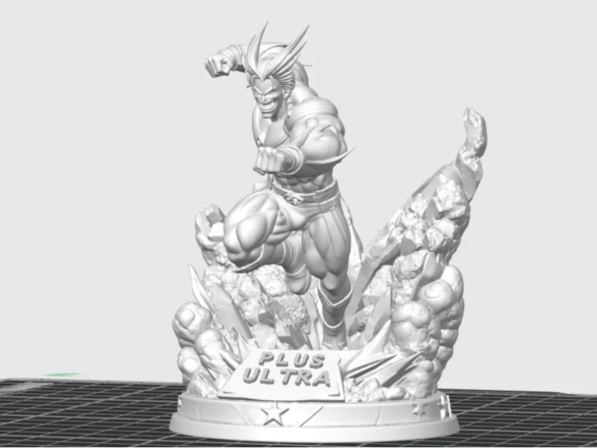 Figurine All Might My Hero Academia - Figurine Print
