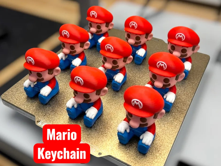 Porte-clés Mario Bros Chibi - Geek Print