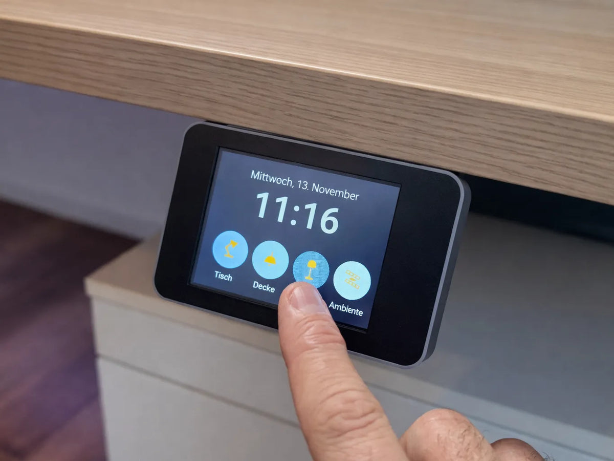 Support de bureau Home Assistant – ESP32 + ILI9341 - Tech Print